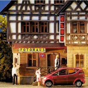 5920 Busch HO Kit of Advertising Signs (lights) - NEW